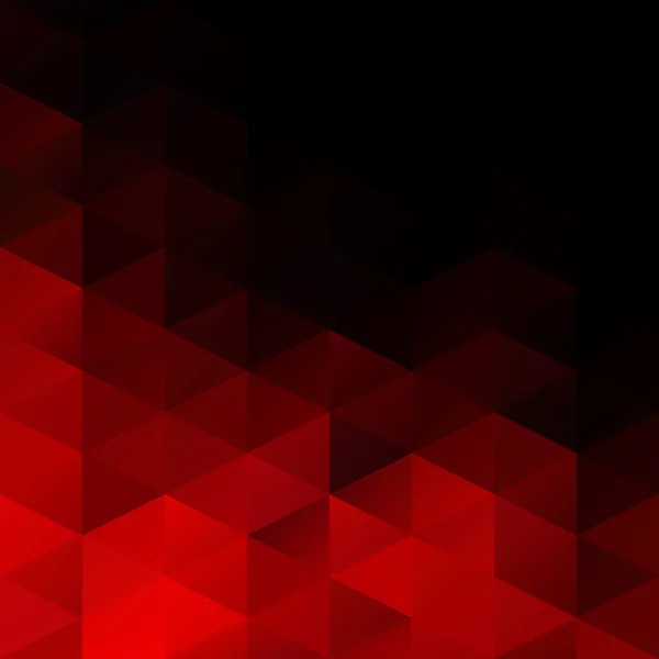 红色网格马赛克背景，创意设计模板 — 图库矢量图片