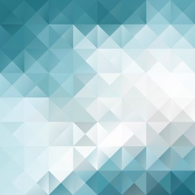 Mavi Izgara Mozaik Arkaplan, Yaratıcı Tasarım Şablonları