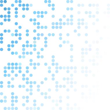 Mavi rastgele noktalar arka plan, yaratıcı tasarım şablonları