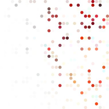 Kırmızı rastgele noktalar arka plan, yaratıcı tasarım şablonları