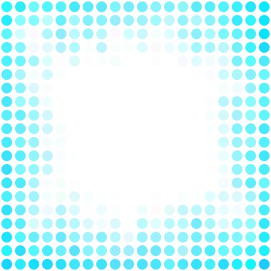 Mavi noktalar arka plan, yaratıcı tasarım şablonları