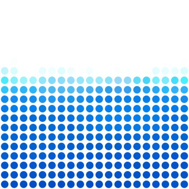 Mavi noktalar arka plan, yaratıcı tasarım şablonları