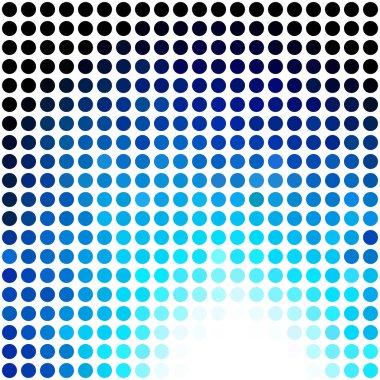 Mavi noktalar arka plan, yaratıcı tasarım şablonları