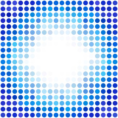 Mavi noktalar arka plan, yaratıcı tasarım şablonları