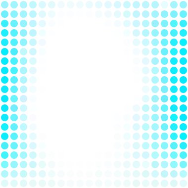 Mavi noktalar arka plan, yaratıcı tasarım şablonları