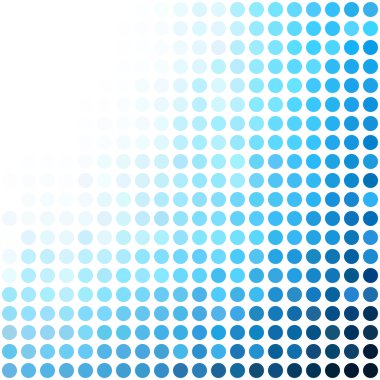 Mavi noktalar arka plan, yaratıcı tasarım şablonları