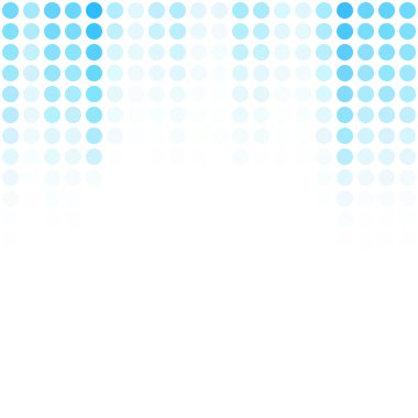 Mavi noktalar arka plan, yaratıcı tasarım şablonları