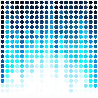 Mavi noktalar arka plan, yaratıcı tasarım şablonları