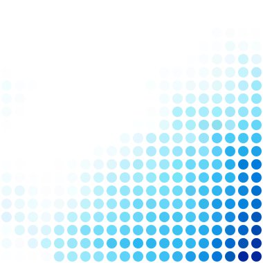 Mavi noktalar arka plan, yaratıcı tasarım şablonları