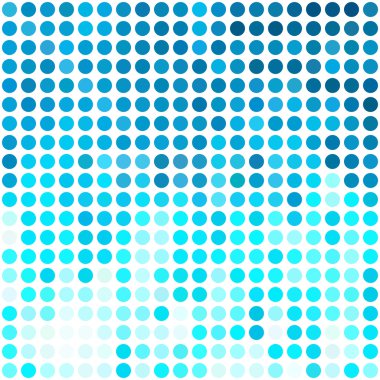 Mavi noktalar arka plan, yaratıcı tasarım şablonları