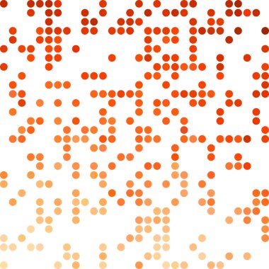 Kırmızı rastgele noktalar arka plan, yaratıcı tasarım şablonları