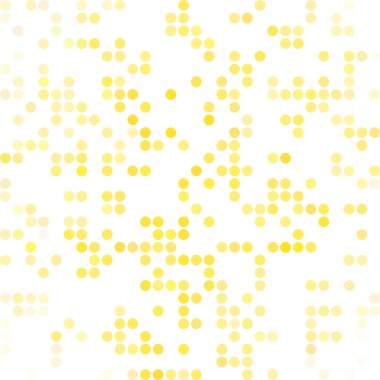 Sarı rastgele noktalar arka plan, yaratıcı tasarım şablonları