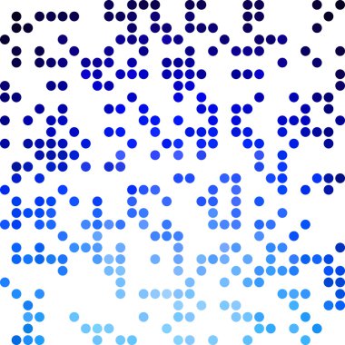 Mavi rastgele noktalar arka plan, yaratıcı tasarım şablonları