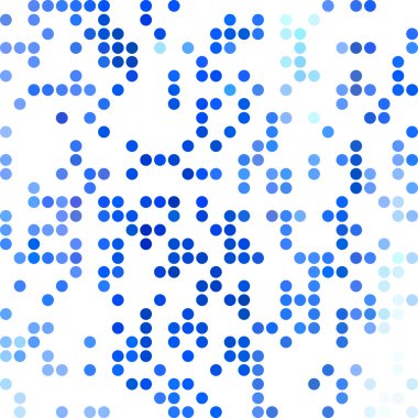 Mavi rastgele noktalar arka plan, yaratıcı tasarım şablonları