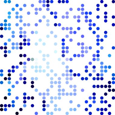 Mavi rastgele noktalar arka plan, yaratıcı tasarım şablonları