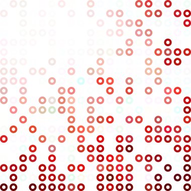 Kırmızı Donuts arka plan, yaratıcı tasarım şablonları