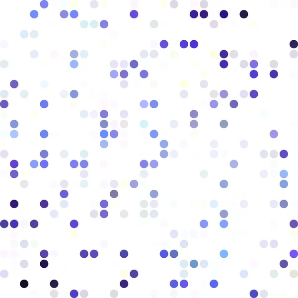 Blue Random Dots Фон, креативный дизайн — стоковый вектор