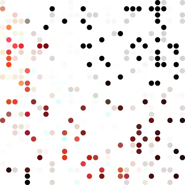 Red Random Dots Sfondo, Modelli di design creativo — Vettoriale Stock