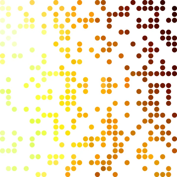 Orange Random Dots Background, Creative Design Templates — Stock Vector