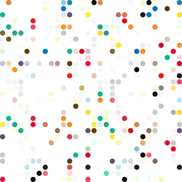 Colorful Random Dots Background, Creative Design Templates — Stock Vector