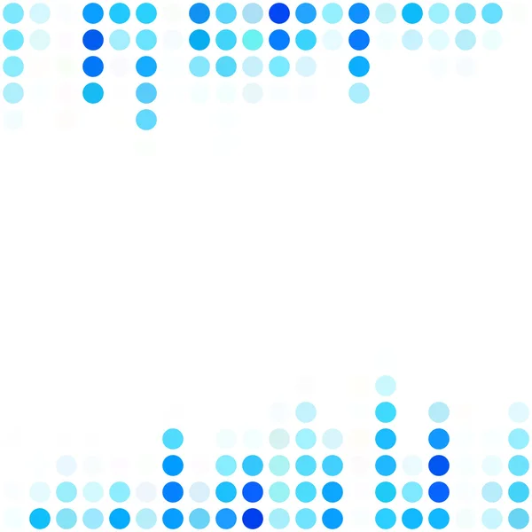 Blue Dots Background, Creative Design Templates — Stock Vector