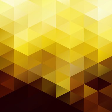 Sarı Izgara Mozaik Arkaplan, Yaratıcı Tasarım Şablonları