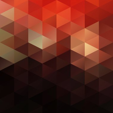 Kırmızı kılavuz Mozaik arka plan, yaratıcı tasarım şablonları