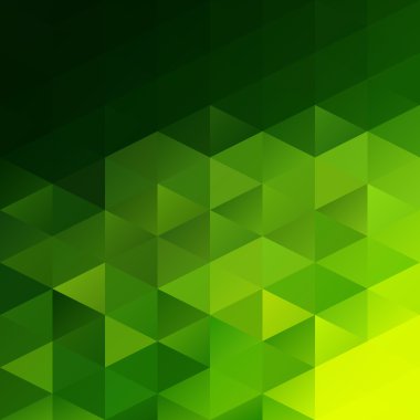 Yeşil Izgara Mozaik Arkaplan, Yaratıcı Tasarım Şablonları