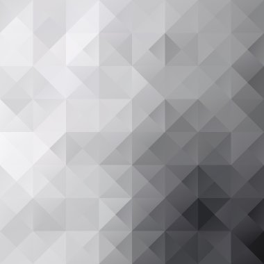 Gri Beyaz Izgara Mozaik Arkaplan, Yaratıcı Tasarım Şablonları