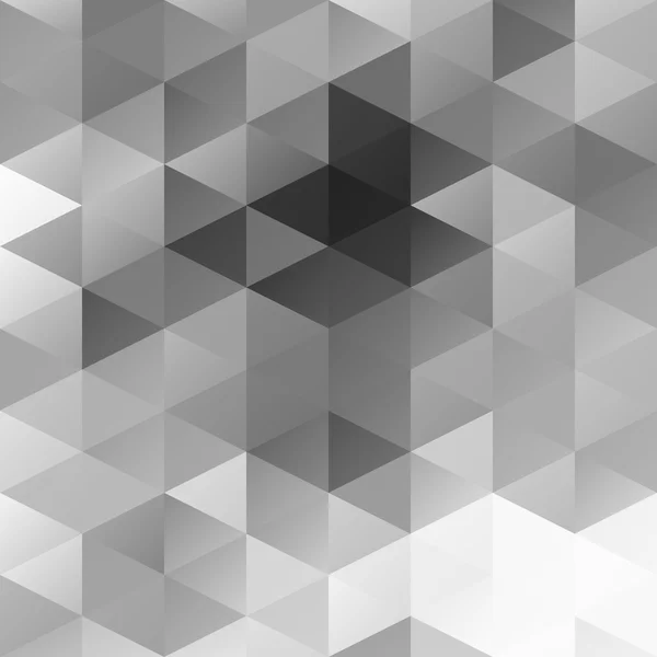 Gri Beyaz Izgara Mozaik Arkaplan, Yaratıcı Tasarım Şablonları — Stok Vektör