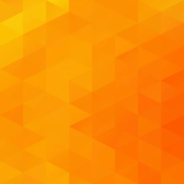 Arrière-plan mosaïque grille orange, Modèles de conception créative — Image vectorielle
