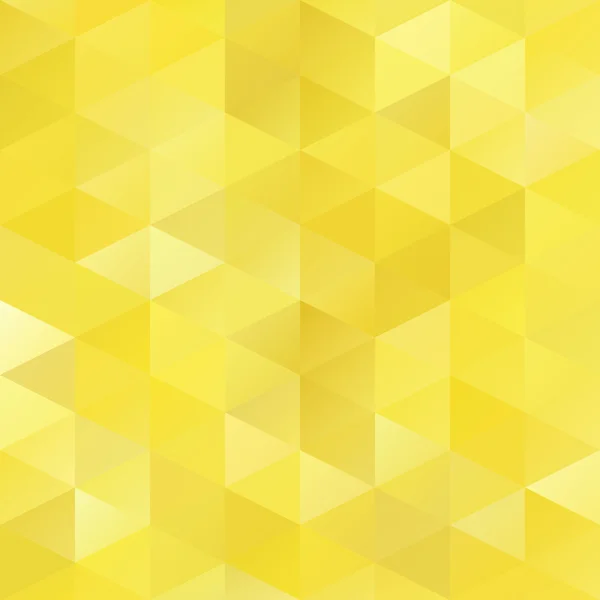 Fundo do mosaico grade amarela, modelos de design criativo — Vetor de Stock