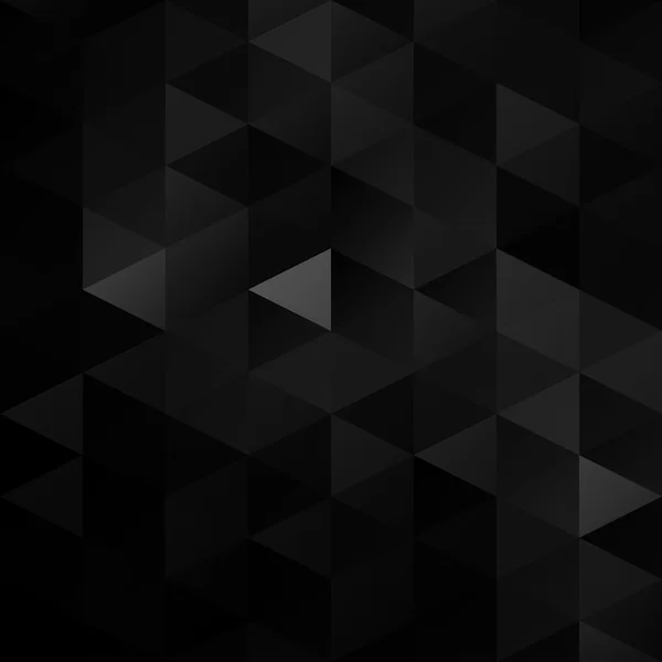 Arrière-plan mosaïque grille noire, Modèles de conception créative — Image vectorielle