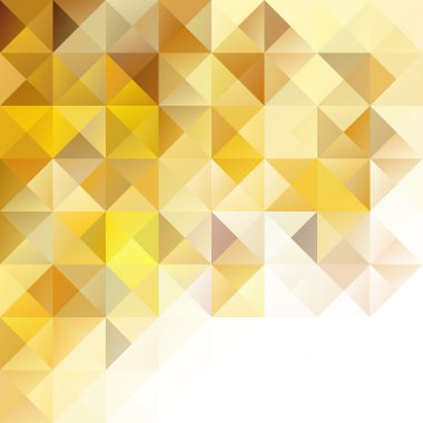 Sarı Izgara Mozaik Arkaplan, Yaratıcı Tasarım Şablonları