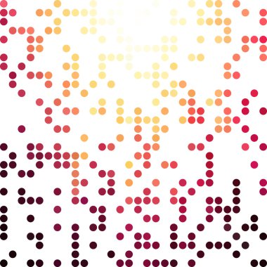 Kırmızı rastgele noktalar arka plan, yaratıcı tasarım şablonları