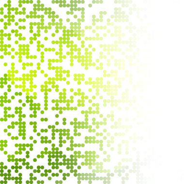 Yeşil rastgele noktalar arka plan, yaratıcı tasarım şablonları
