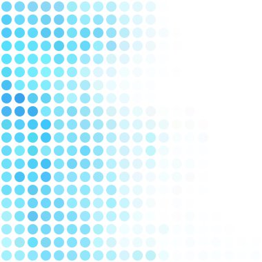 Mavi noktalar arka plan, yaratıcı tasarım şablonları