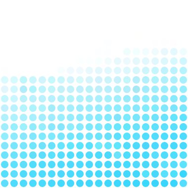 Mavi noktalar arka plan, yaratıcı tasarım şablonları