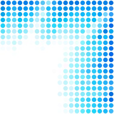 Mavi noktalar arka plan, yaratıcı tasarım şablonları