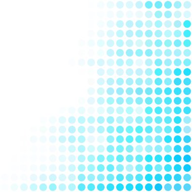 Mavi noktalar arka plan, yaratıcı tasarım şablonları