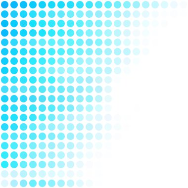 Mavi noktalar arka plan, yaratıcı tasarım şablonları