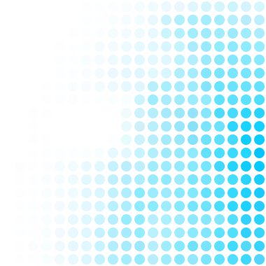 Mavi noktalar arka plan, yaratıcı tasarım şablonları