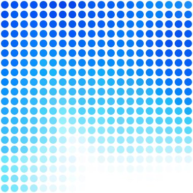 Mavi noktalar arka plan, yaratıcı tasarım şablonları