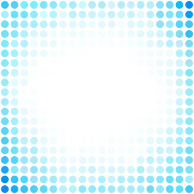 Mavi noktalar arka plan, yaratıcı tasarım şablonları