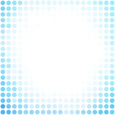 Mavi noktalar arka plan, yaratıcı tasarım şablonları