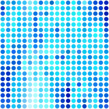 Mavi noktalar arka plan, yaratıcı tasarım şablonları