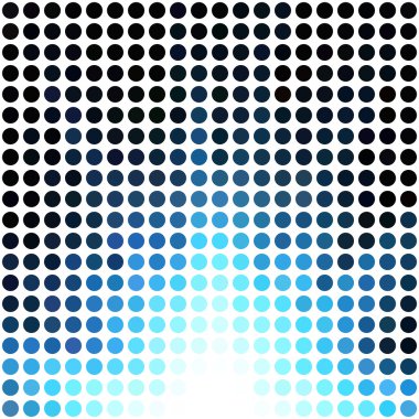 Mavi noktalar arka plan, yaratıcı tasarım şablonları