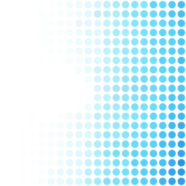 Mavi noktalar arka plan, yaratıcı tasarım şablonları