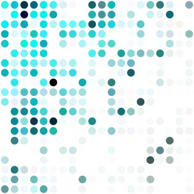 Mavi noktalar arka plan, yaratıcı tasarım şablonları