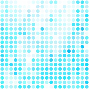 Mavi noktalar arka plan, yaratıcı tasarım şablonları